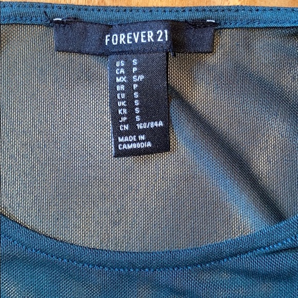 π Forever 21 Green Bodycon Dress - Picture 4 of 5